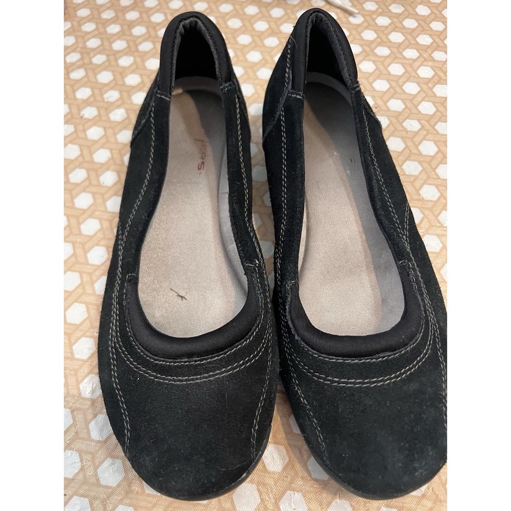 Skechers Women's Black size 7.5 Comfort Suede Slip On